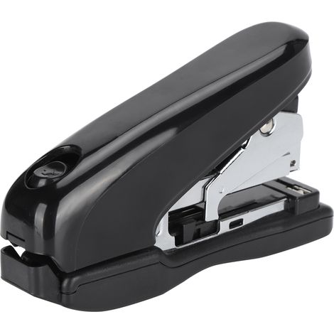 Arbeitssparender Hefter mit ergonomischem Griff, einziehbarer Nadel, dicke Flachnadel, Bürobedarf (1/5)