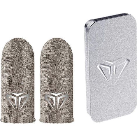 Manette de jeu mobile avec protection anti-transpiration en fibre respirante pour les pouces et les doigts - 1 paire (1/4)