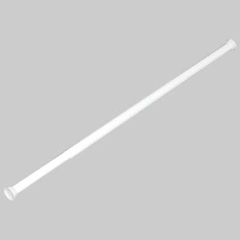 ASTA DOCCIA 1 LATO BIANCA ESTENSIBILE - 70 X 125