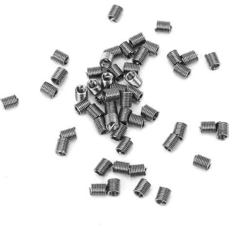 50 inserts filetés pour réparation de fil métallique, manchons de protection, réducteurs et écrous de fixation M1,6 x 0,353D (1/5)