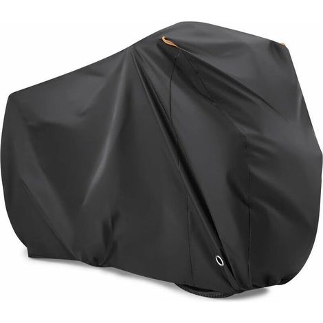 Fahrradabdeckung für 2 Fahrräder, wasserdichte 190T-Nylon-Abdeckung mit Schutz vor Staub, UV-Strahlung und Regen. Schutz für Mountainbikes. (1/5)