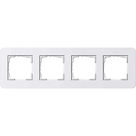 GIRA CADRE DE FINITION 4 0214410 BLANC PUR/BLANC PUR E3 CADRE DE FINITION 4010337023746
