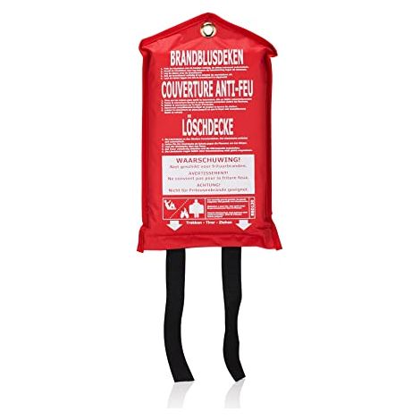 Coperta Antincendio 100 x 100 cm BBD130 Smartwares (1/4)