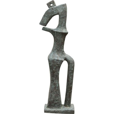 Scultura arte moderna  in fusione di bronzo L50xPR34xH175 cm (1/5)
