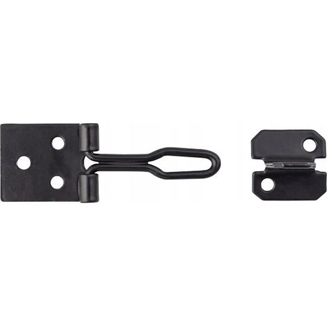 Loquet Porte-Cadenas DMX ZWD, 80 x 28 x 1.4 mm, Acier Métallique, Pour Portail Et Portillon (1/2)