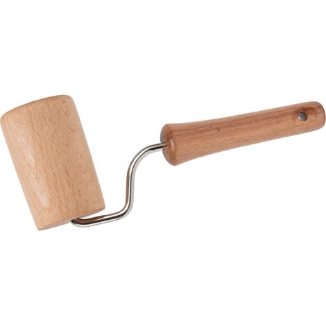 Rouleau à pâtisserie en bois de hêtre, rouleau à pâte en hêtre massif (1/5)