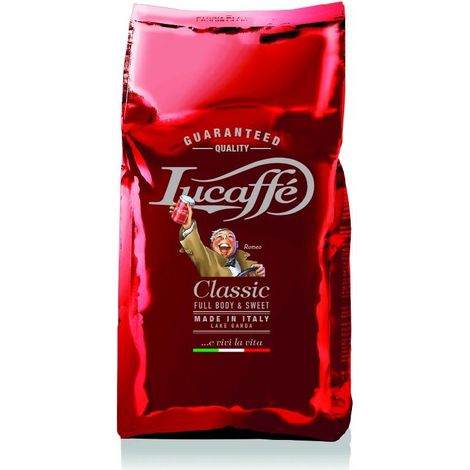 Lucaffe Classic chicchi di caffè Arabica Robusta equilibrato