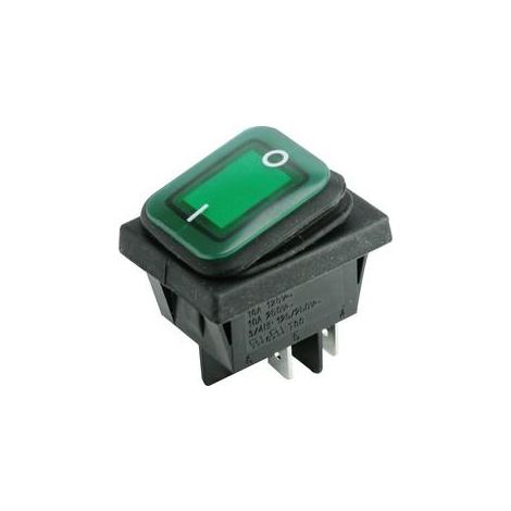 Interrupteur electro-dh 11.407.IL/NV imperméable IP54 16A 250V (1/2)