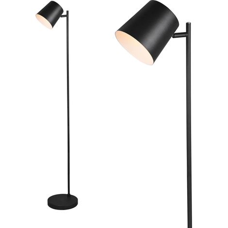 Lampadaire LED BLAKE noir 125 cm dimmable tactile RL (1/5)
