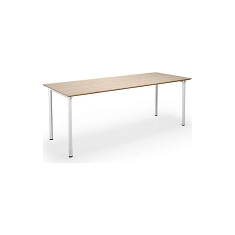 Mesa multiusos DUO-C Trend tablero recto profundidad 800 mm