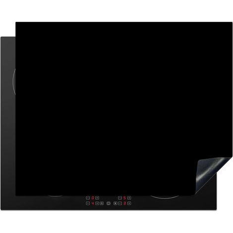 PROTECTION PLAQUE INDUCTION Noir - Couleur unie Cuisine Accessoire 65x52 cm