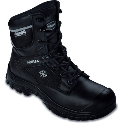 Bottes de sécurité pour l'hiver avec doublure thinsulate Noir S3,Taille 48