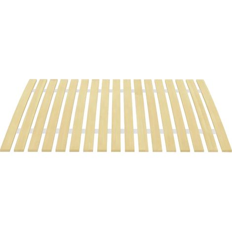 vidaXL Lattenrost mit 17 Latten 90x200 cm