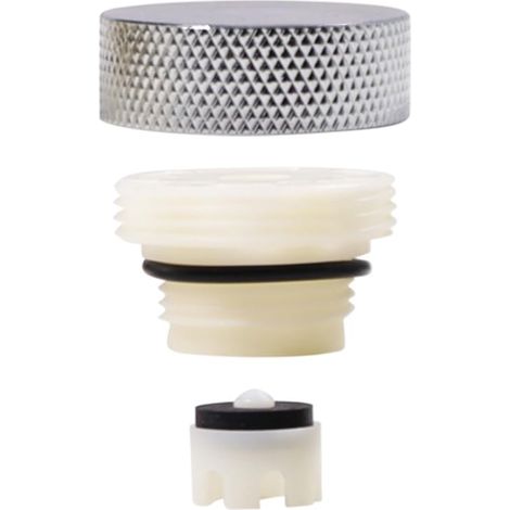 Conjunto de válvula antirretorno: kit de repuesto (1 pieza) fabricado en aluminio y plástico resistentes, que evita el reflujo piezas de repuesto para el mantenimiento de la fontanería. (1/5)