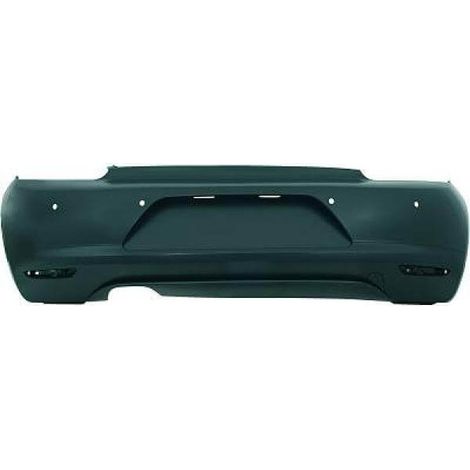 Pare-choc arrière à peindre avec trous radars Volkswagen Scirocco 2008-2014
