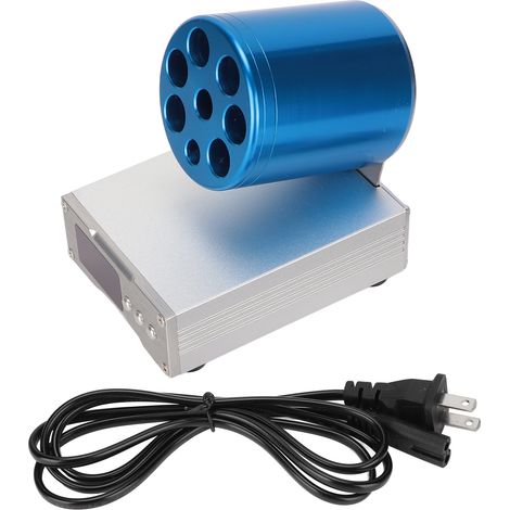 Chauffage composite dentaire 30-70°C, acier allié, affichage LED, machine de chauffe résine 110-240V, prise US (1/5)