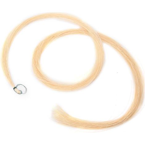 Violon d'étalon Mongol, Remplacement de Cheveux à Arc Blanc, Accessoires d'instruments à Cordes de 32 Pouces (1/5)