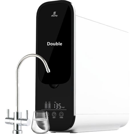 Depuratore Acqua Osmosi inversa Shurity Duble 600 GPD + microfiltrazione 2 Vie - Acqua Liscia