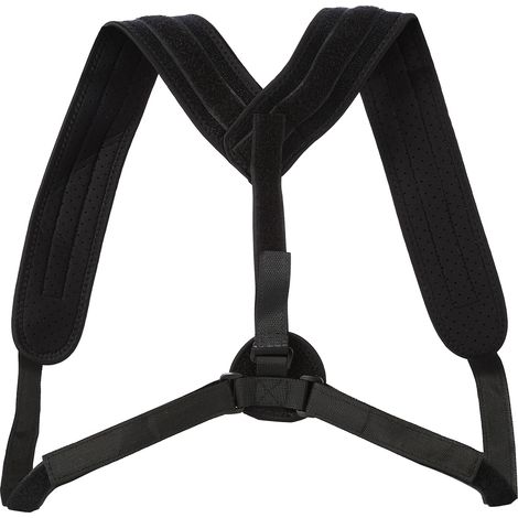 Correcteur de posture réglable, ceinture dorsale de maintien, bande de soutien orthopédique (1/5)