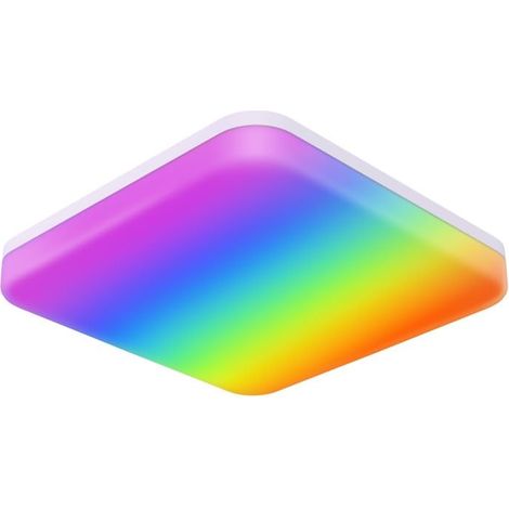 Plafonnier LED WiFi connecté (Matter, IP54, RVBB, compatible commande vocale), blanc (1/5)
