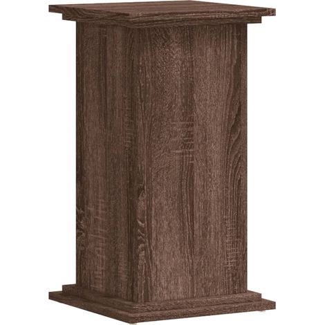 Portavaso per fiori 33 x 33 x 60 cm in legno ingegnerizzato marrone 020045150