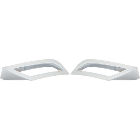 Déflecteur de pare-chocs arrière avec bande d'échappement chromée, garniture de spoiler pour MK6 TSi TGi TDI 2017-2021 (1/5)