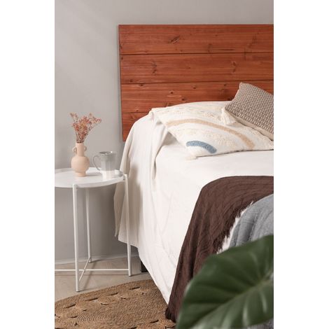 Muebles - Cabecero Lyna Madera para camas de 90 y 80 cm - Madera de Haya (1/5)