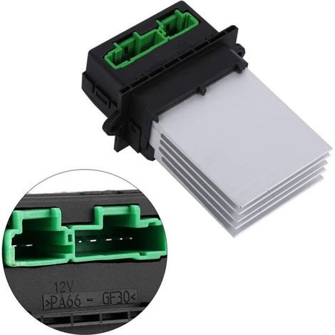 Résistance de ventilateur de chauffage + Connecteur 6441L2 7701207718 7701048390 pour P-eugeot 1007 107 207 607 C-itroën C2 C3 C5 R-enault (1/4)