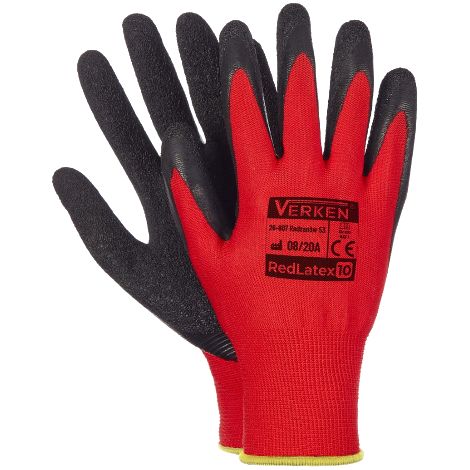 Guantes de trabajo RedLatex 10