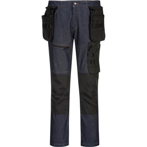 Pantalón Holster Denim con bolsillos de pistolera desmontables índigo KX342 44 pulgadas Jeans