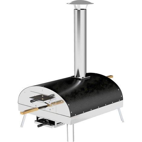 Mini four à pizza extérieur portable avec pierre réfractaire Ø33 cm, manches en bois, thermomètre et plateau rotatif pour jardin, terrasse, camping, patio [Classe énergétique A]
Visiter la boutique Ou