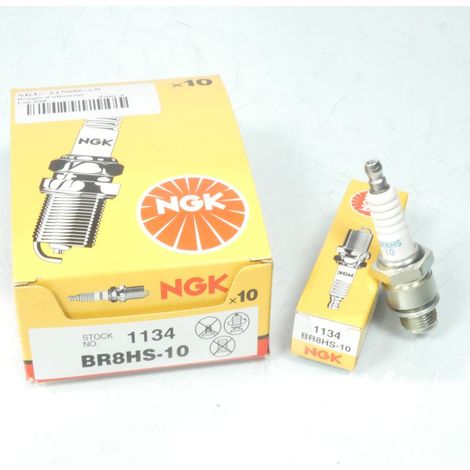 Bougie d'allumage NGK pour Auto BR8HS-10 / 1134 Neuf (1/4)