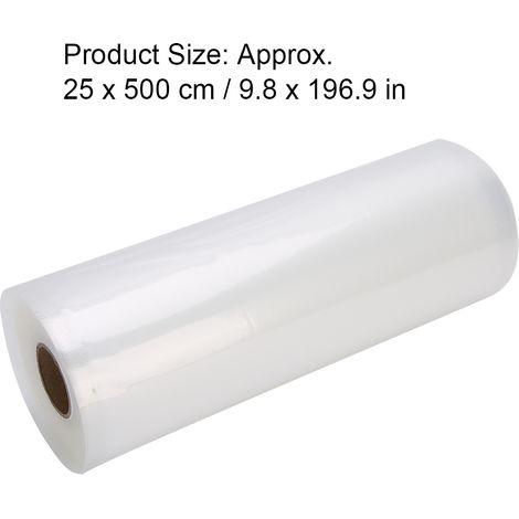 1 rouleau de sac de mise sous vide à points fins pour aliments, 25 x 500 cm (1/5)
