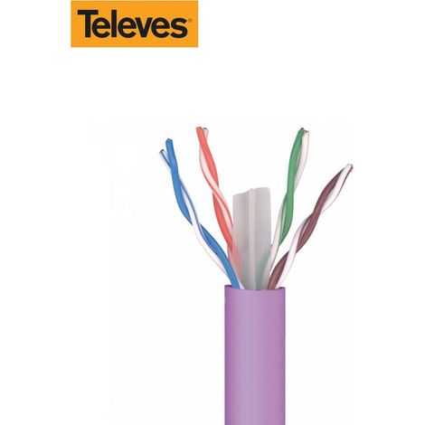 Cable Utp Cat6 Rigido Cu Lsfh Dca Blanco (305m) 212310-wh (1/3)