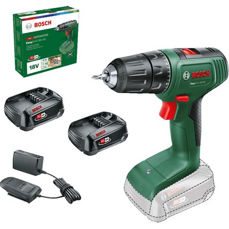 Bosch 06039D8000 Cordless 18v Drill Driver EasyDrill 18V-40 + X2 1.5AH Battery (1/5)