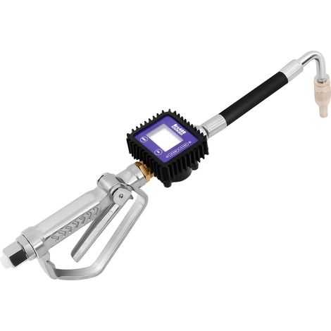 Dispensador de líquidos, medición de alta precisión, pantalla LCD, color plata. (1/2)