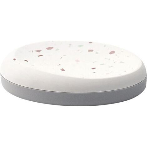 Récipient à Savon Garder Sec pour LA Douche du SOAPE DISTURE Absorbant ISOLUTION DE Chaleur SÉCHARGE SÉCHARGE Fast DÉCHANGE Porte-éponge (Color : Grijs) (1/5)