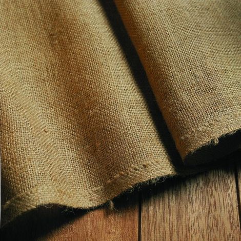 Noor – Coupe de toile de jute naturelle, qualité épaisse, 0,9 x 5 m (1/4)