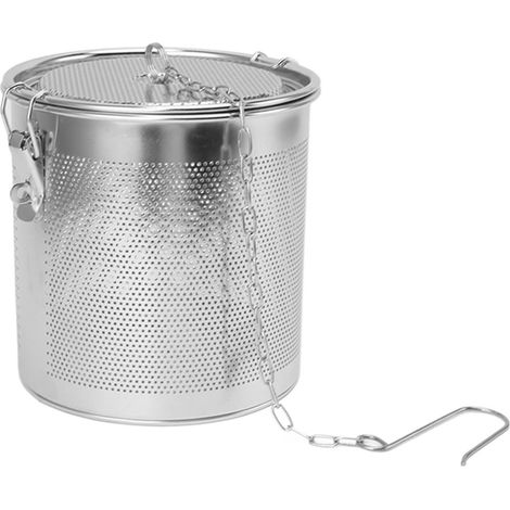 Gewürzsieb aus mikroperforiertem Edelstahl, verdickter Gewürzfilter, 3,2-Liter-Infusionskorb für die heimische Küche (1/5)