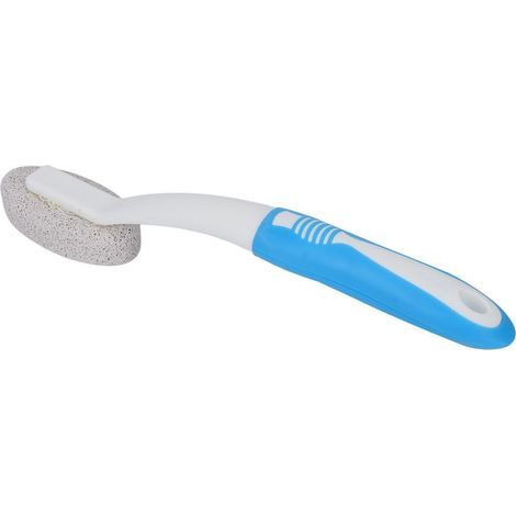 Brosse Pierre Ponce - Manche Courbé PP - Pour Nettoyage Toilettes Éviers Baignoires Piscines - 1 Pièce (1/5)