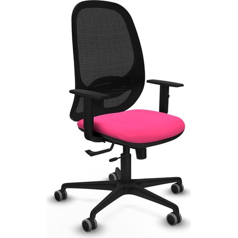 Silla de oficina piqueras y crespo Cilanco negro simil piel (1/2)