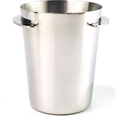 Kompatibel mit der Niche Compak R120 Kaffeemaschine, Kaffeemühle und Filterhalter (2er-Set, silber - 54 mm).