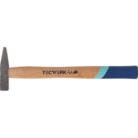 TECWERK Schlosserhammer 500g Stiel-L.320mm Hickory TECWERK
