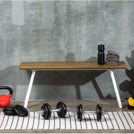 Haltères réglables 2 en 1 20 kg, ensemble kurzhantel et barre longue en fer, noir DESVIAE (1/5)