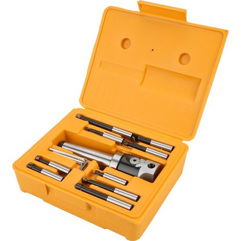 Adaptateur d'arbre MT4-M16, tige conique F1-12, tête d'alésage de 50mm, 9 pièces, jeu de barres de 12mm (1/5)