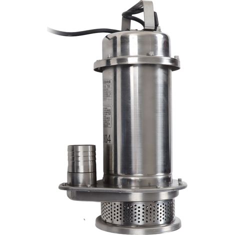 Pompe immergée en acier inoxydable électrique 750W 220V, résistante à la corrosion, pour eau de mer et usage domestique, moteur submersible robuste (1/5)