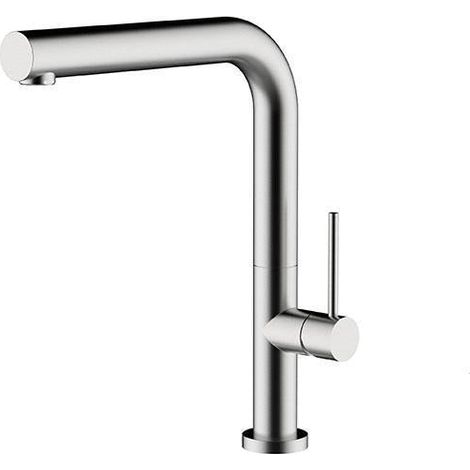 ROBINET CUISINE NICKEL BROSSÉ EN LAITON PP006 COLLECTION ERYMANTHE (1/5)