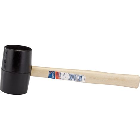 Draper 78614 Hardwood Shaft Rubber Mallet, 620g/22oz (1/2)