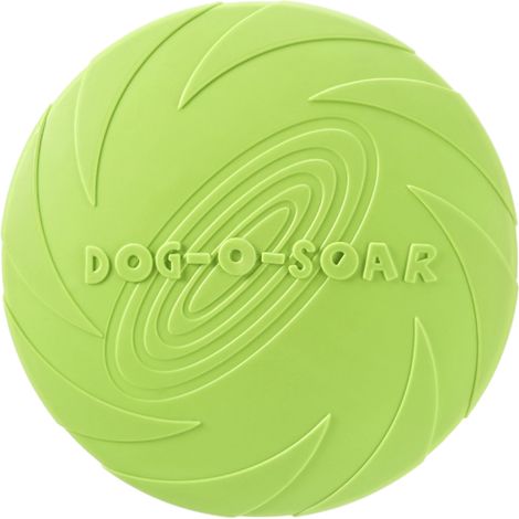 Disque Volant Pour Chien - Matériau Flottant - Bord Souple Sécurisé - Haute Visibilité - 23 Cm - 1 Pièce (1/5)