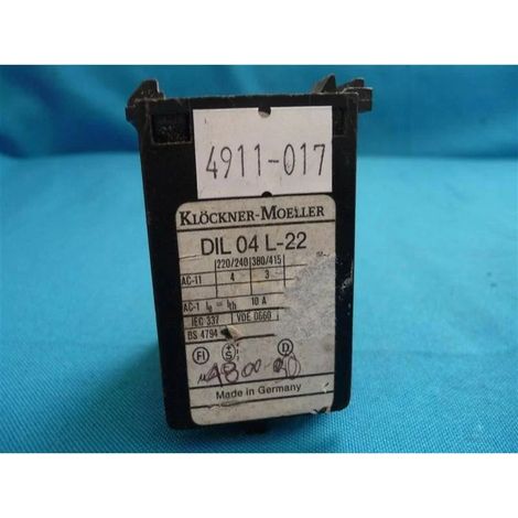 Contactor auxiliar universal Moeller DIL04L-22